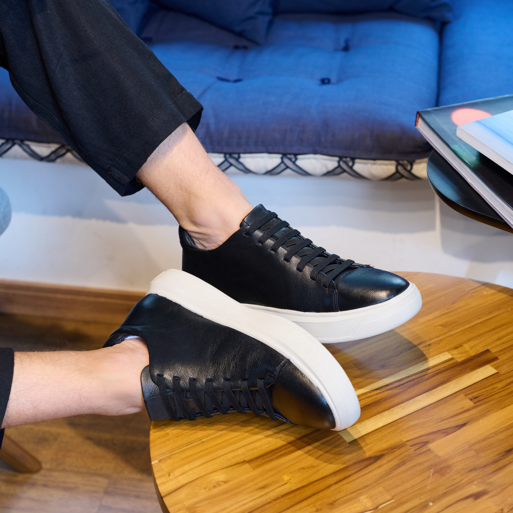 Tênis Salu Preto/Branco